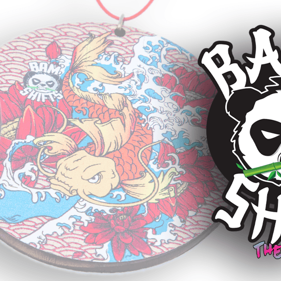 Full color wooden air fresheners - BAM SHIFTS