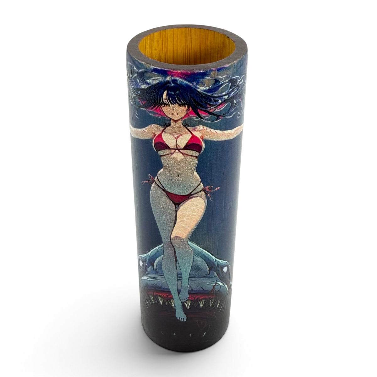 Shark Bait TallBoy bamboo shift knob - BAM SHIFTS