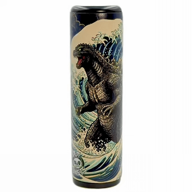 Retro Zilla TallBoy bamboo shift knob - BAM SHIFTS