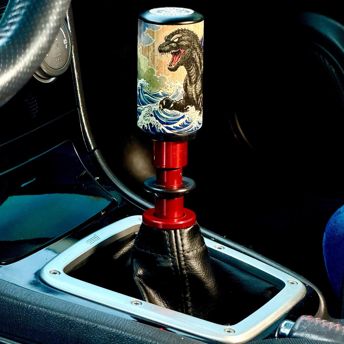 Retro Zilla Nano bamboo shift knob - BAM SHIFTS