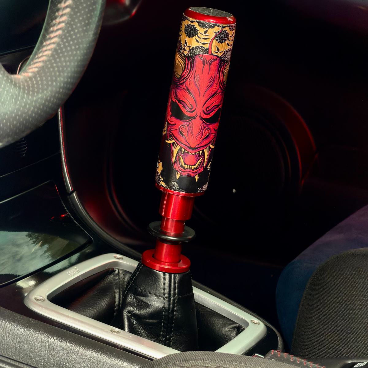 Oni Demon TallBoy | Bamboo and Aluminum Shift Knob | BAMSHIFTS