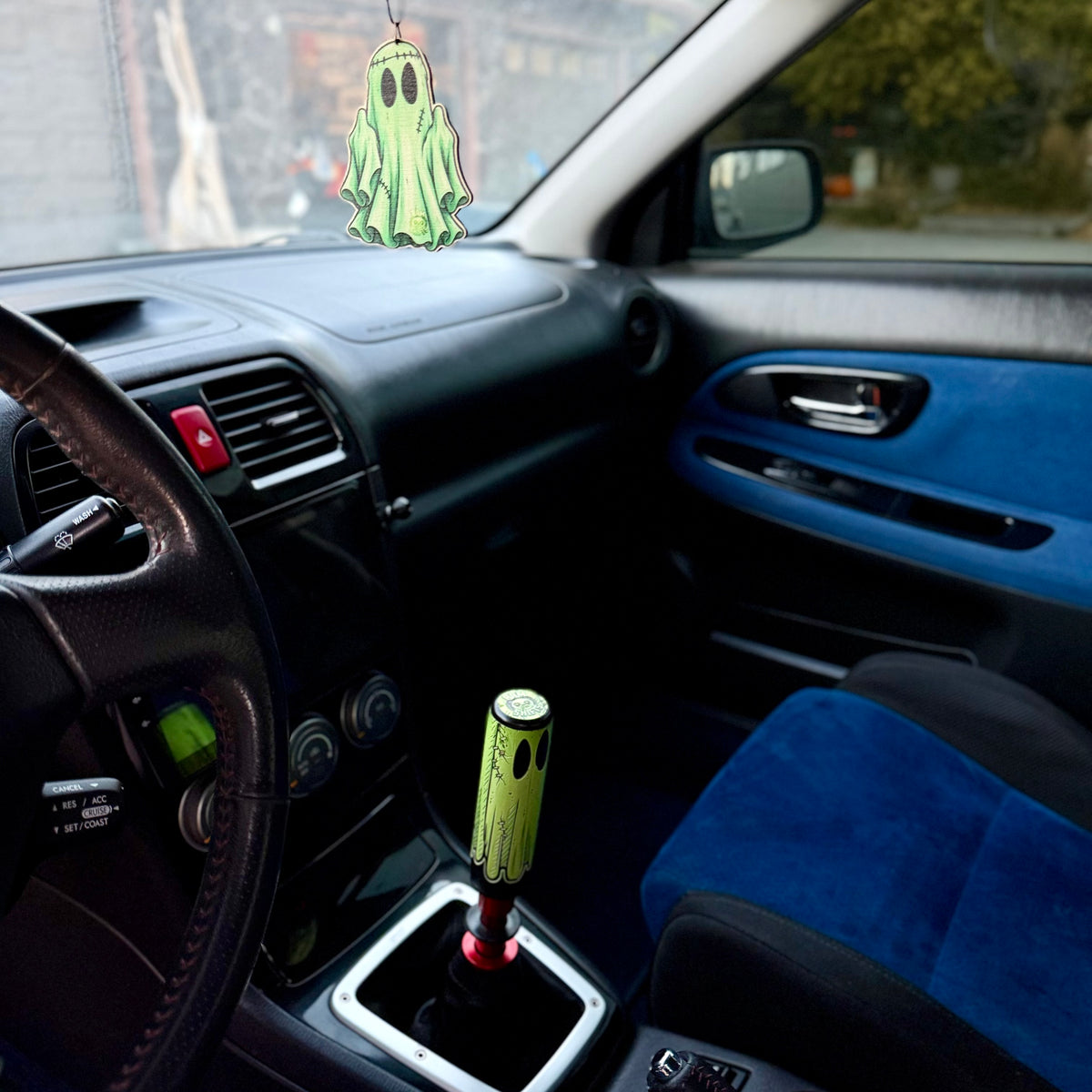 Ghosted TallBoy Halloween shift knob detail - BAM SHIFTS