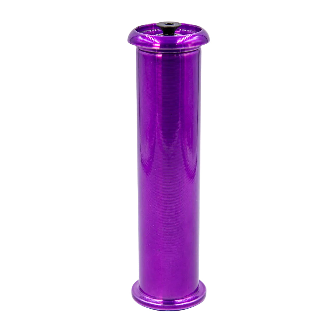 Purple core shift knob on a white background
