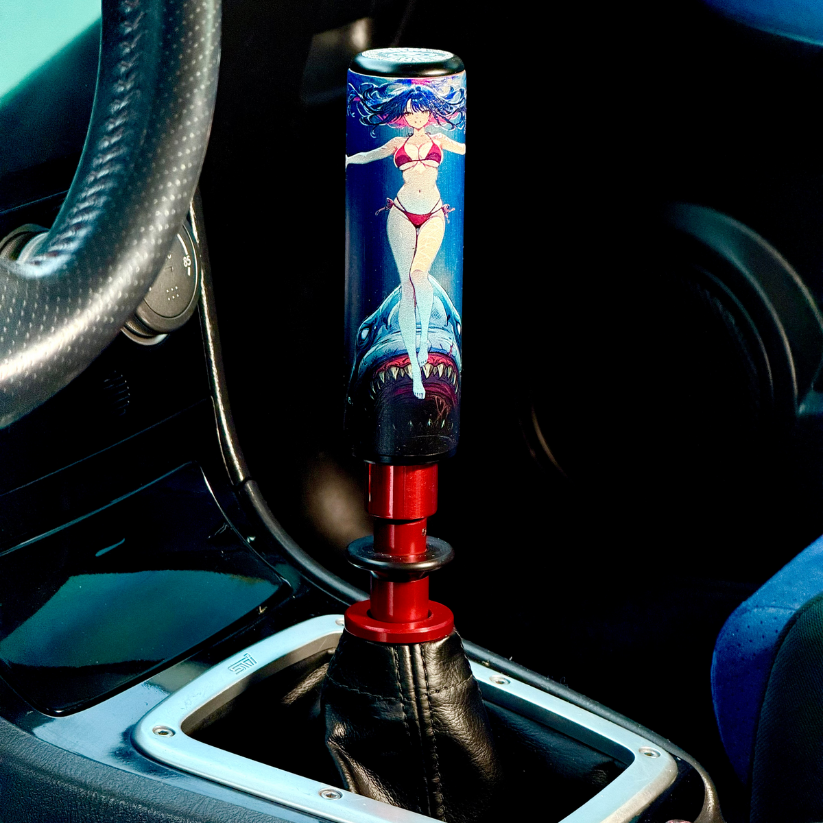 Shark Bait TallBoy bamboo shift knob - BAM SHIFTS