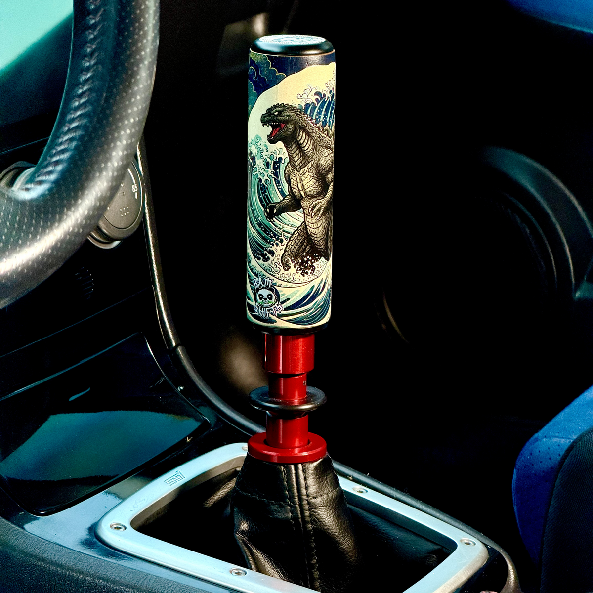 Retro Zilla TallBoy bamboo shift knob - BAM SHIFTS