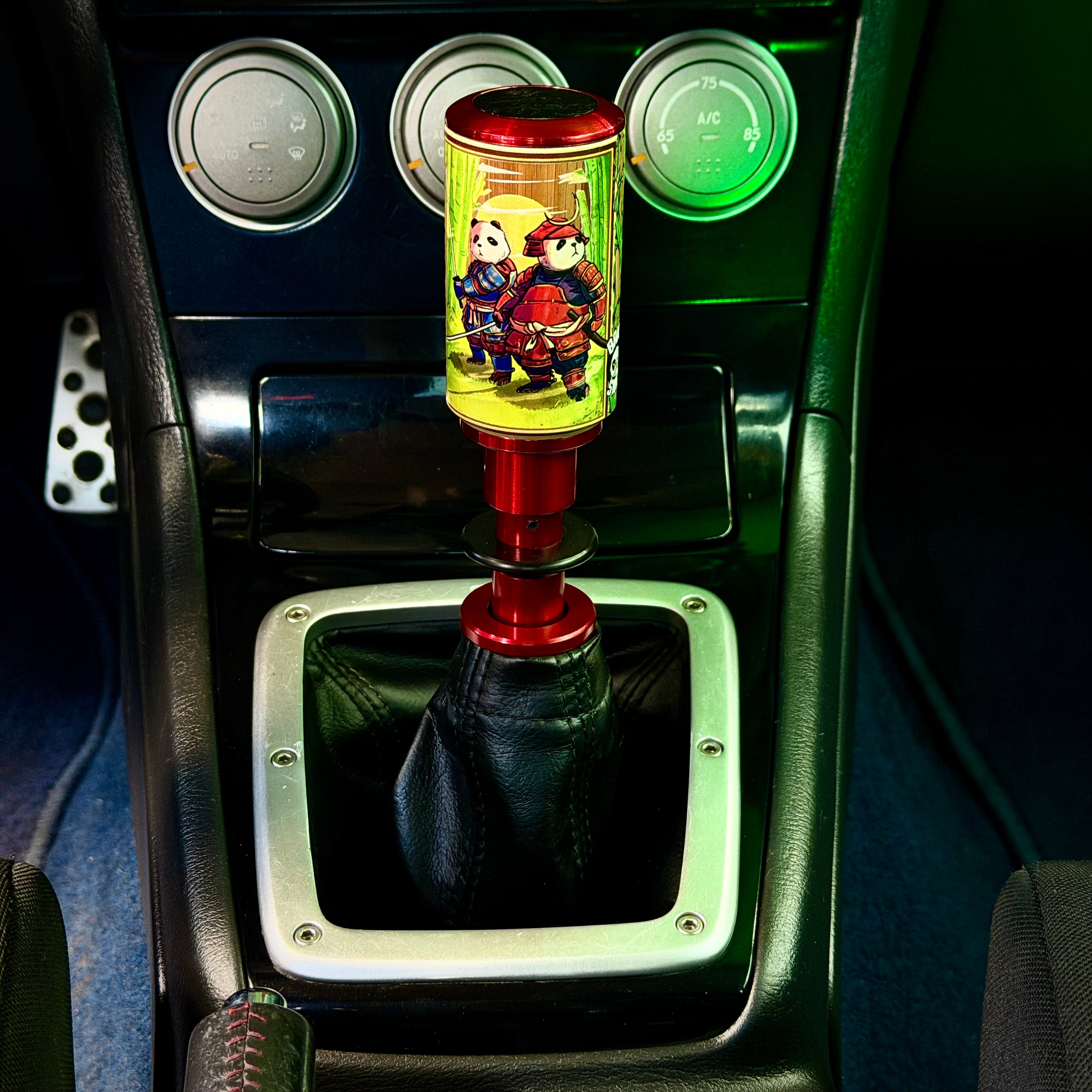 Bamboo Warriors Nano | Bamboo and Aluminum Shift Knob | BAMSHIFTS