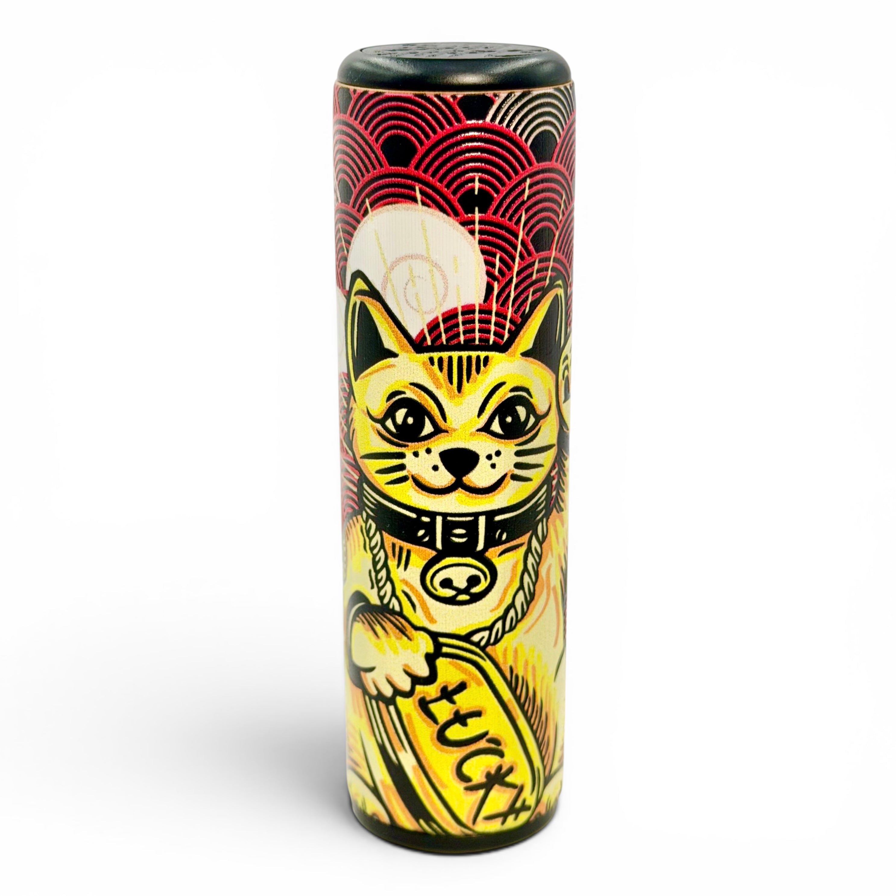 追加分 ◆ Happy Lucky Cat TallBoy | Bamboo and Aluminum Shift Knob | BAM SHIFTS