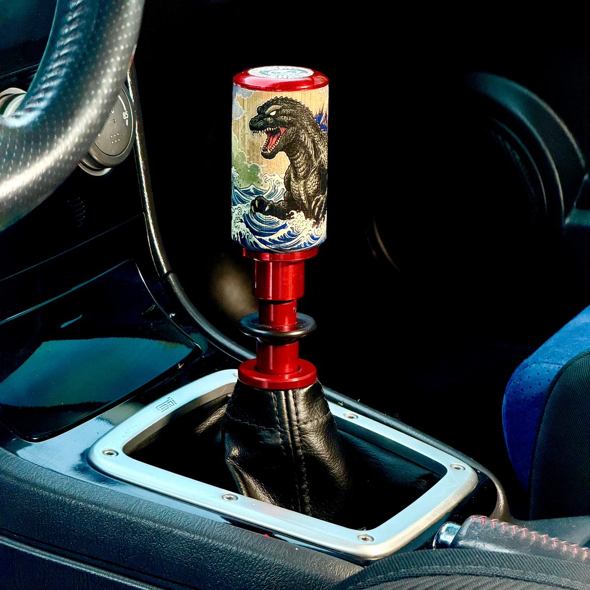Retro Zilla Nano bamboo shift knob - BAM SHIFTS