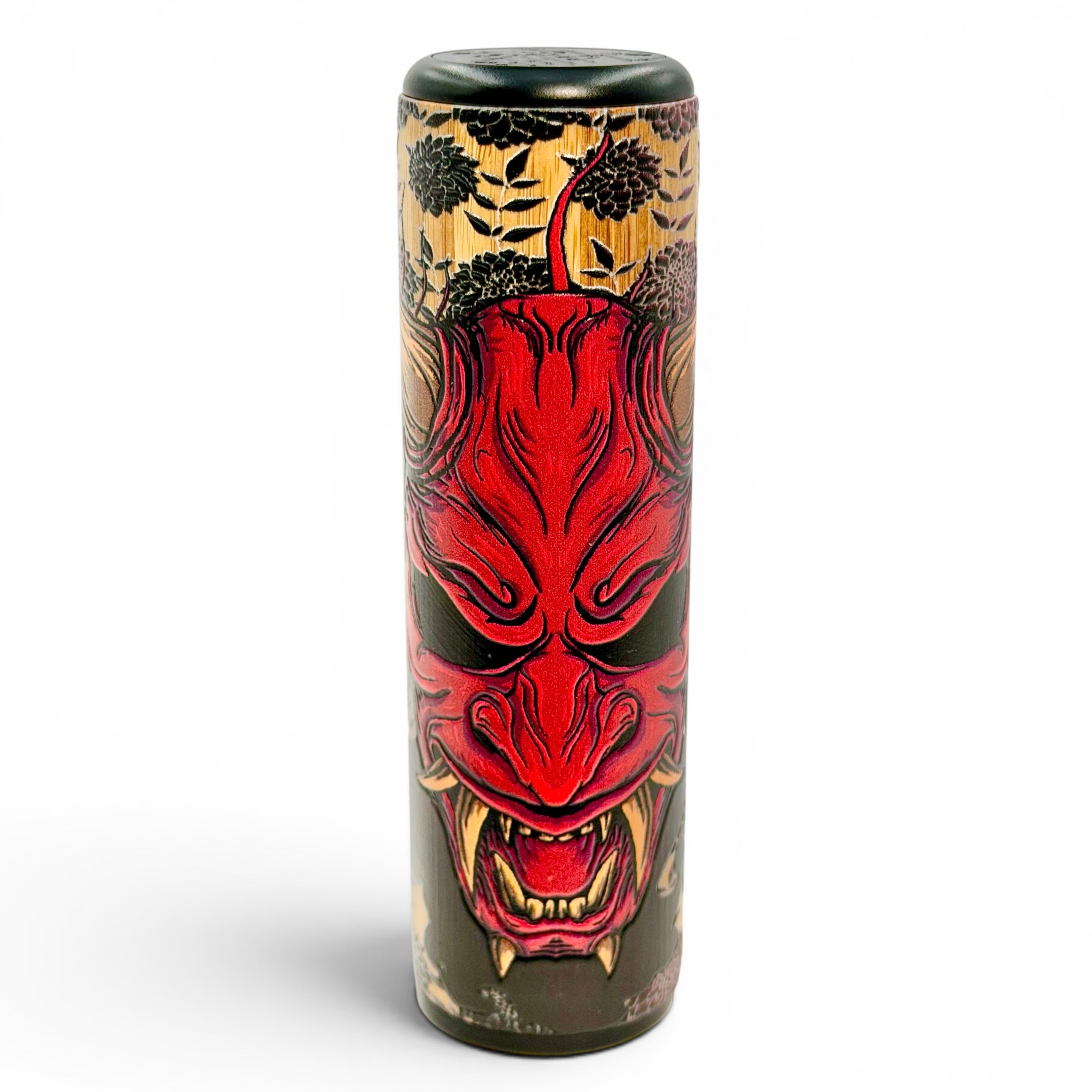 ハンドサム Oni Demon TallBoy | Bamboo and Aluminum Shift Knob | BAMSHIFTS
