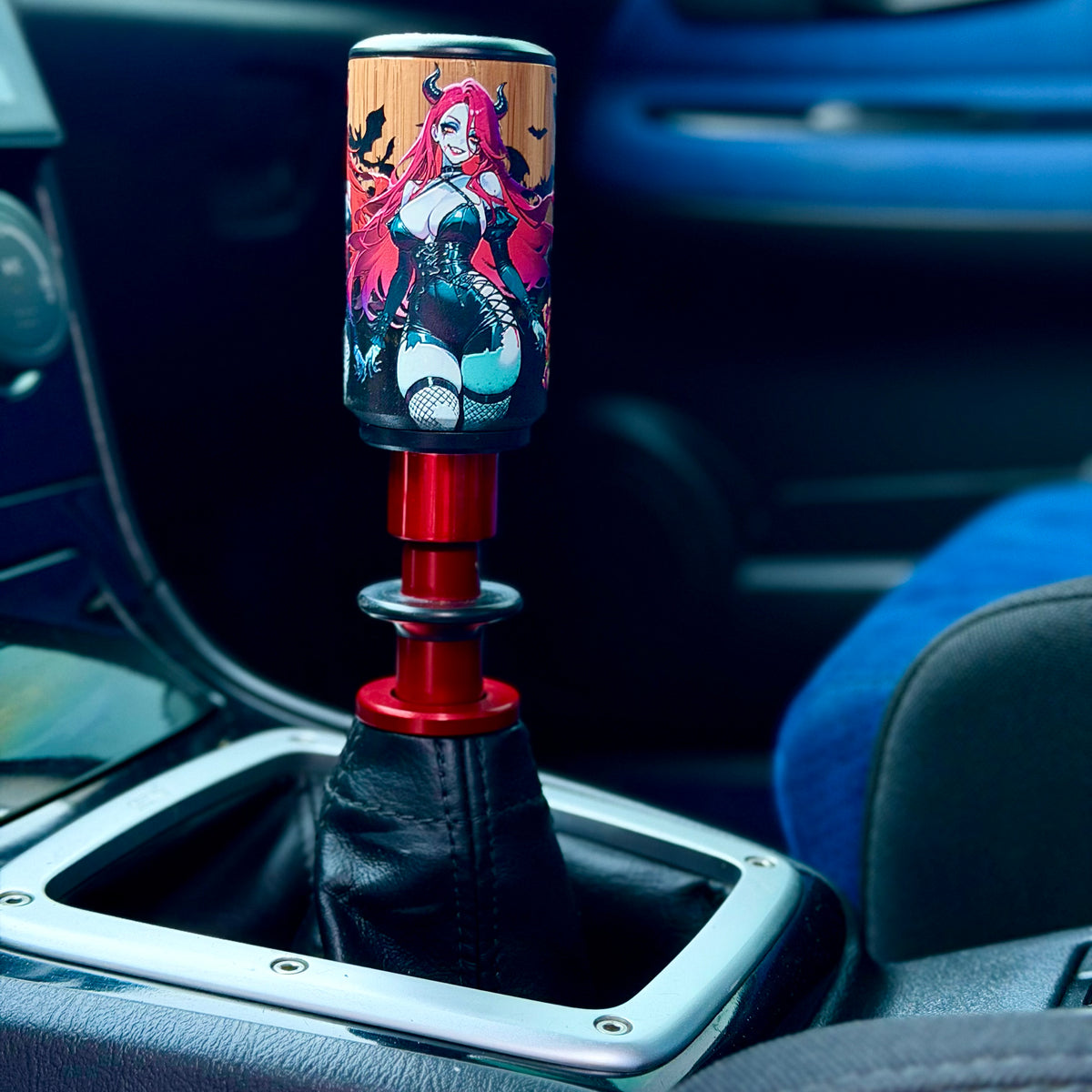 HellBound Nano demon queen bamboo shift knob - BAM SHIFTS