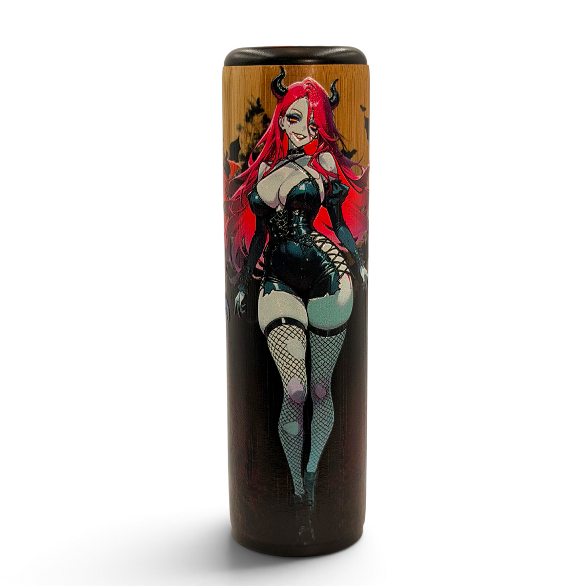 HellBound TallBoy demon queen bamboo Grip product shot - BAM SHIFTS