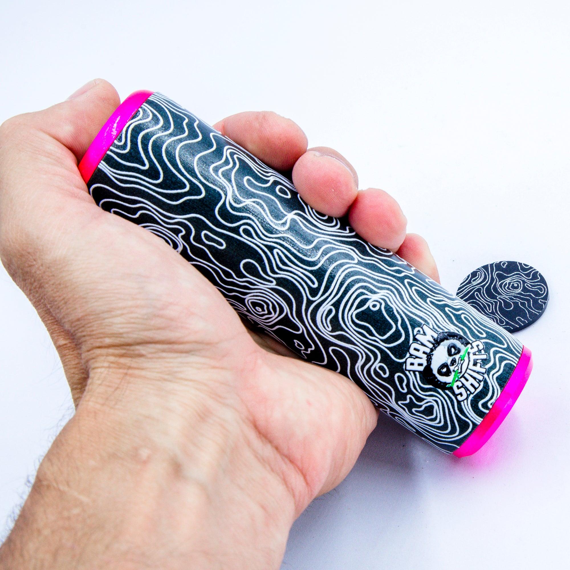 Topo Hybrid | Bamboo and Aluminum Shift Knob | BAMSHIFTS