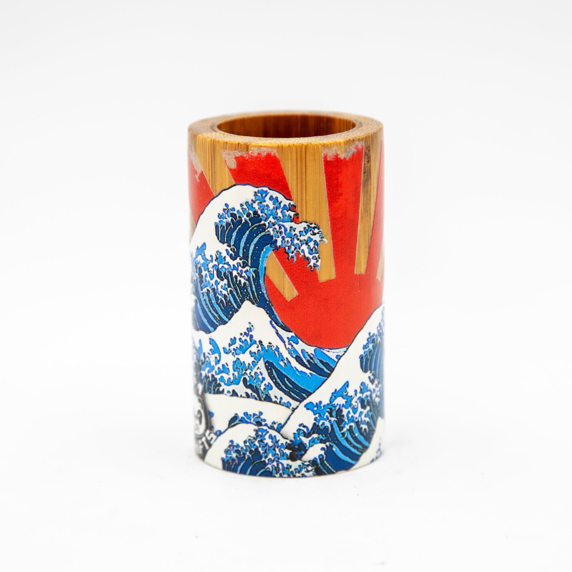 Rising Waves Hybrid | Bamboo and Aluminum Shift Knob | BAM SHIFTS