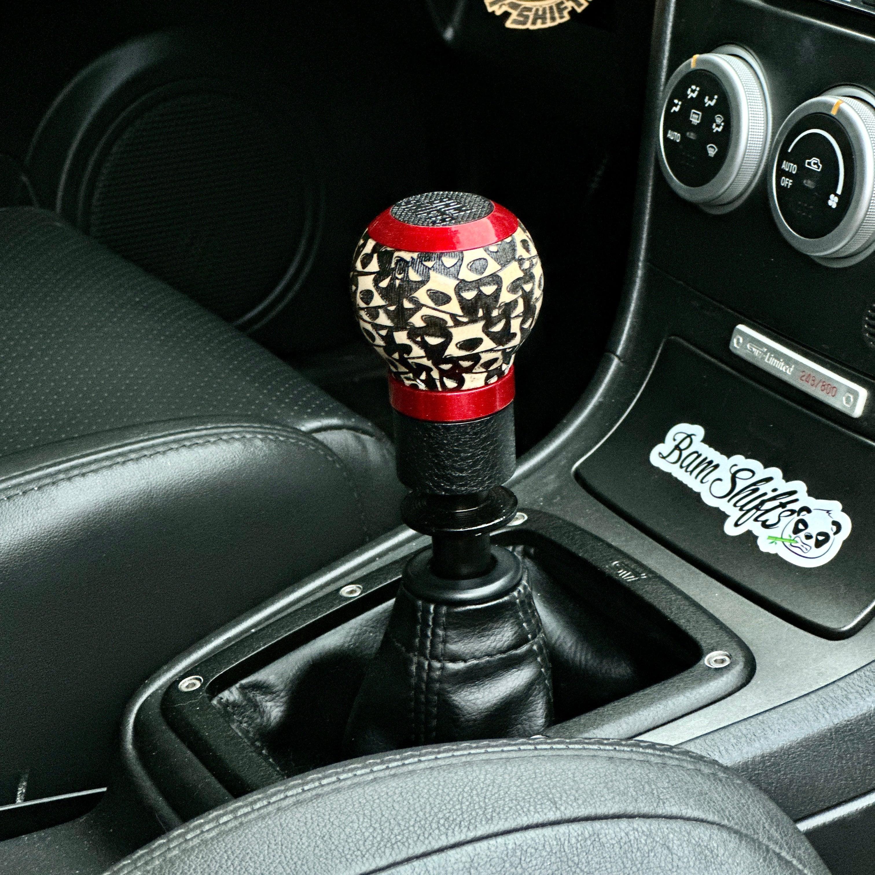 Eyes | Bamboo Ball-Shaped Shift Knob | BAM SHIFTS