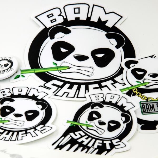 Bam Shifts Sticker Pack - BAM SHIFTS