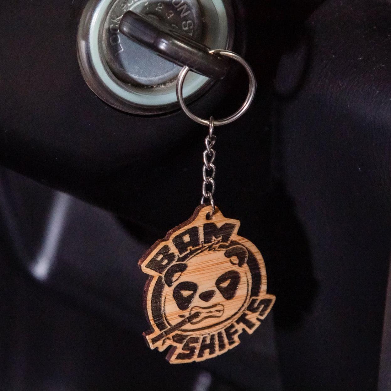 BAM SHIFTS Bamboo Keychain - BAM SHIFTS