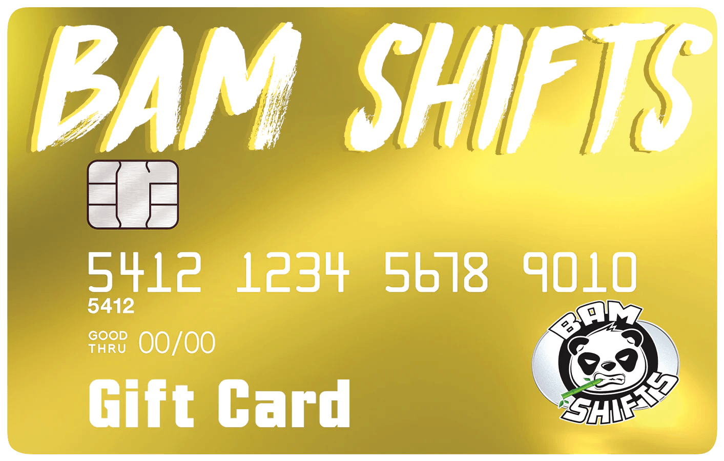 BAM SHIFTS Gift Card - BAM SHIFTS