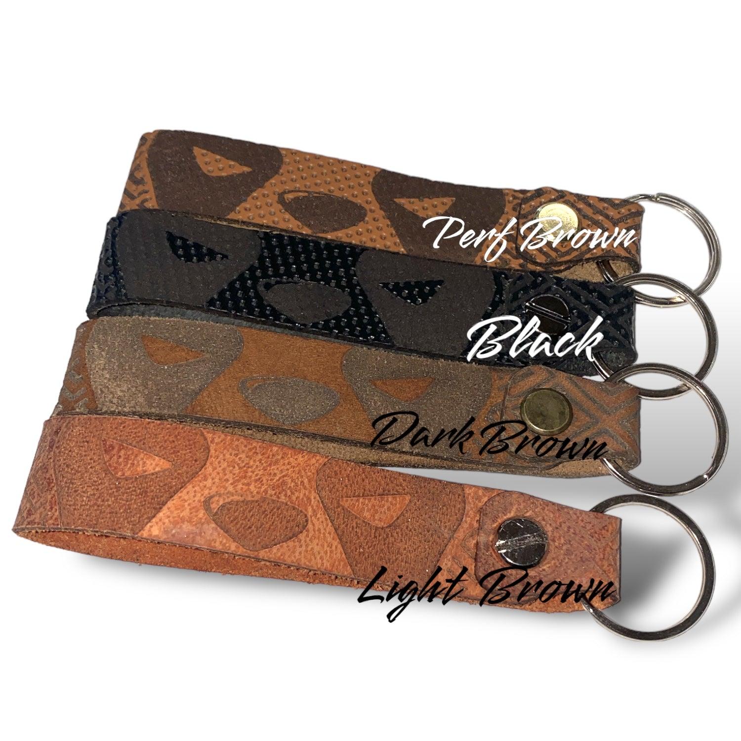 Bam Shifts Leather Keychains - BAM SHIFTS