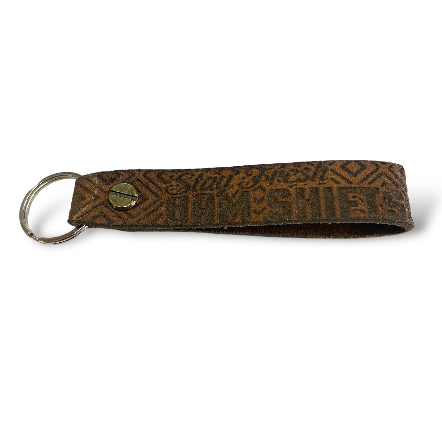 Bam Shifts Leather Keychains - BAM SHIFTS