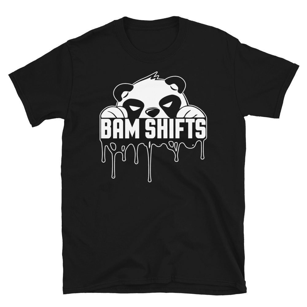 Drippy Panda Unisex T - BAM SHIFTS