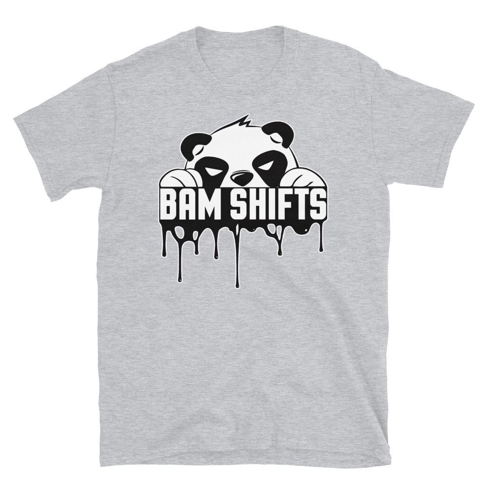 Drippy Panda Unisex T - BAM SHIFTS