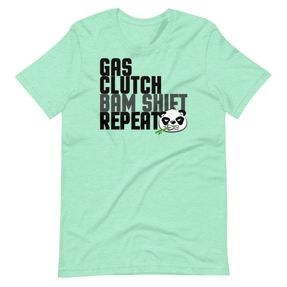 Gas Clutch Unisex T-Shirt - BAM SHIFTS