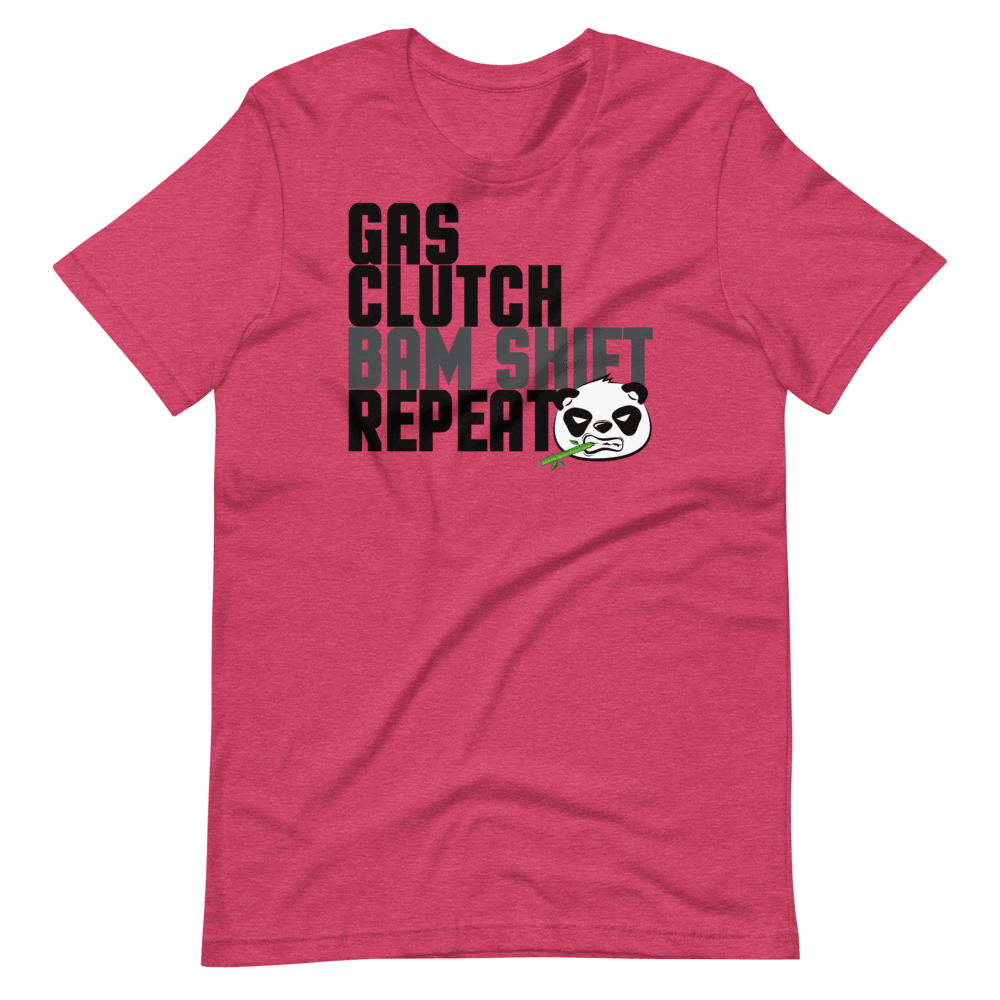 Gas Clutch Unisex T-Shirt - BAM SHIFTS