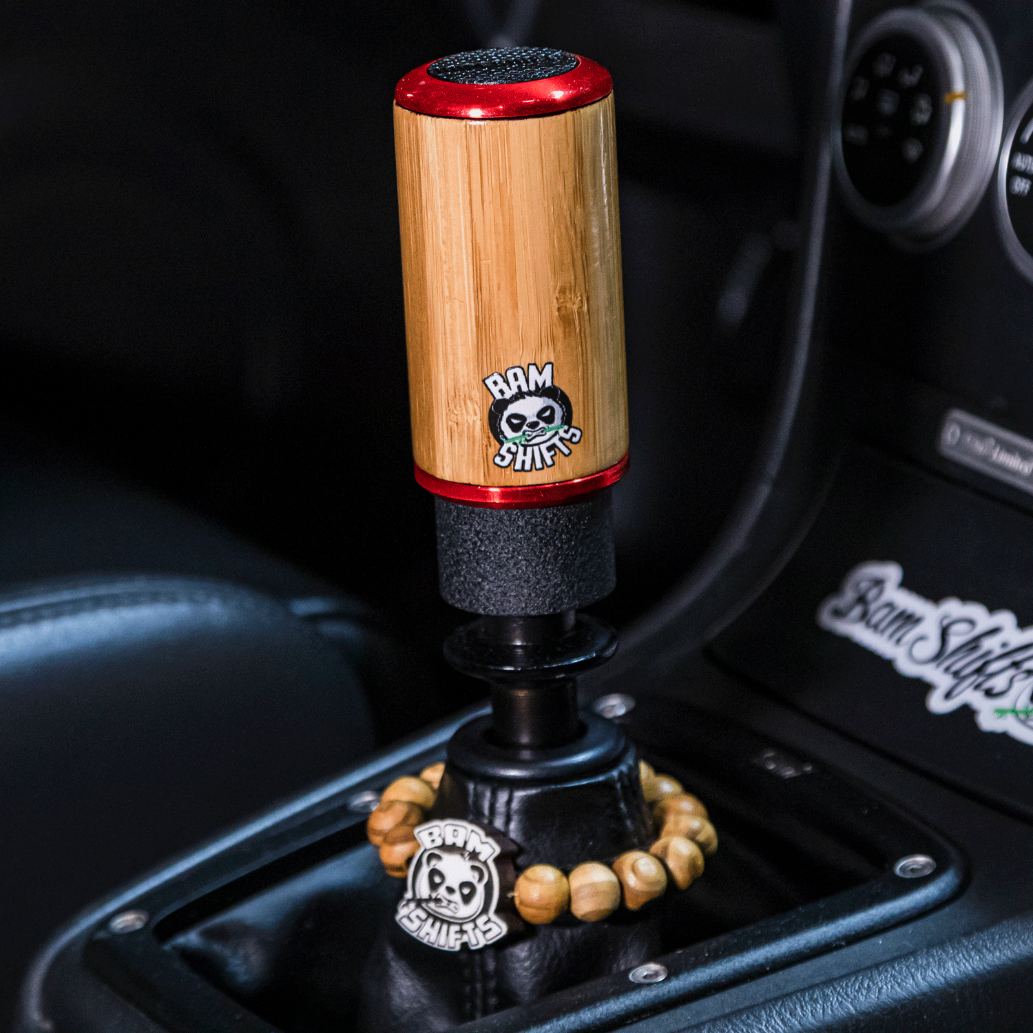Plain Jane Hybrid | Bamboo and Aluminum Shift Knob | BAM SHIFTS